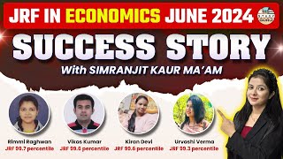 Jrf Economics Interview  Topper Success Story  Ugc Net Economics By Simranjit Kaur [upl. by Eitteb]