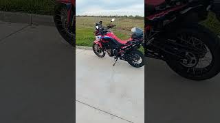 Africa Twin test ride honda africatwin1100 africatwin [upl. by Sad304]