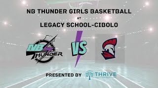 NB Thunder v Legacy SchoolCibolo GBK 14U [upl. by Yhtommit378]