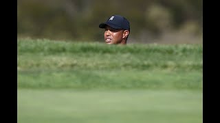 How Tiger Woods looked Thursday in his return to the PGA Tour [upl. by Leehar]