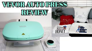 VEVOR NEW AUTO HEAT PRESS REVIEW amp DEMO  Petals Corner [upl. by Gaughan]