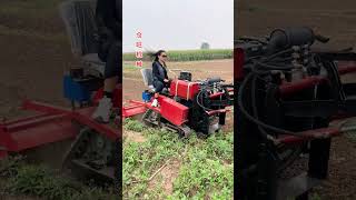 Crawler type micro tillage machine 50 horsepower double cylinder foryou viralvideo shorts [upl. by Proudlove]