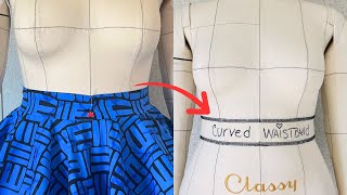 How to Create Stunning Curved High Waistbands Like a Pro [upl. by Ita]