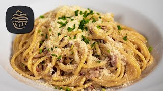 Spaghetti Carbonara Variation  Schnell einfach lecker [upl. by Bakerman115]