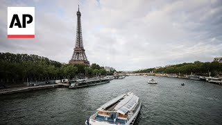 Rehearsal for the Olympics opening ceremony in Paris [upl. by Sucramal722]