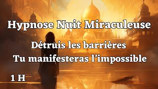 Cest fou mais ça marche Tu manifesteras limpossible en écoutant cette hypnose miracle en dormant [upl. by Niamert]