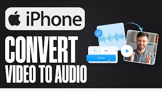 How To Convert Video To Audio On iPhone  Full Tutorial [upl. by Hesper]