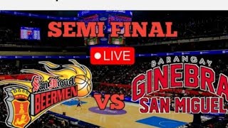 GINEBRA VS SANMIGUEL LIVE PBA SEMI final [upl. by Ellehsram]