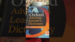 Oxford Dictionary [upl. by Jessamine]