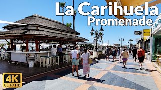 Walking in La Carihuela Spain  Promenade Walk April 2023 Update 4K Ultra HD 60fps [upl. by Willcox]