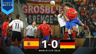 Spain vs Germany 10 • When Puyol Jumped Higher than Germany Players to Score • World Cup 2010 [upl. by Bonis]