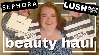 SEPHORA amp LUSH HAUL  bodycare make up and skincare  NEW IN BEAUTY 2023 [upl. by Eednac557]