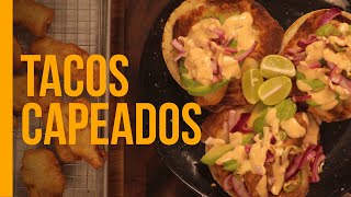 Tacos de pescado capeado  3 minutos en la cocina [upl. by Bannerman278]