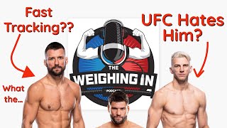 Delusional quotWeighing inquot Podcast Says UFC is Fast Tracking Gamrot They Dislike Dan Hooker Crazy [upl. by Halonna]