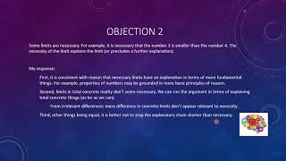 Cosmological Arguments  The Argument from Arbitrary Limits 66 [upl. by Guod]