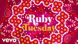 The Rolling Stones  Ruby Tuesday Official Lyric Video [upl. by Ayerim]