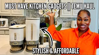 2023 MUST HAVE KITCHEN GADGETS  AFFORDABLE ITEMS FROM TEMU  TEMU HAUL…IS IT WORTH IT [upl. by Gale321]