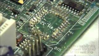 Removing a Soldered PLCC EEPROM without expensive tools [upl. by Carey101]