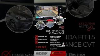 The Honda Fit Elegance 2025 offers a sleek design combined with advanced technology [upl. by Uticas38]