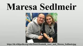 Maresa Sedlmeir [upl. by Laurence]