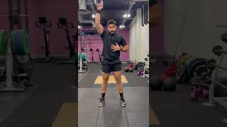 UNILATERAL kettlebell kettlebellworkout training bodybuilding lifting gym gymworkout fit [upl. by Tadio583]