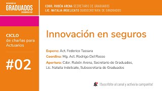 02 Innovación en Seguros  Económicas UBA [upl. by Lisette]