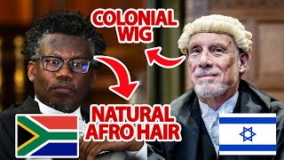 South Africa Lawyer Ditches Colonial Wig for Dreads at ICJ to Represent Gaza [upl. by Ranip]