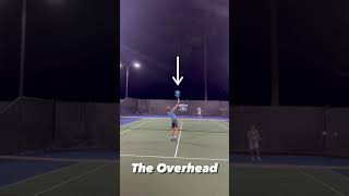 The tennis overhead smash technique [upl. by Monah274]