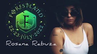 Rosana Rabuza  Techno Live set from ForestLand Festival 2022  Croatia [upl. by Ehud]