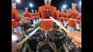 USMC Drum Corps 2019 DCI NightBEAT  Tenor Cam [upl. by Amaryl]