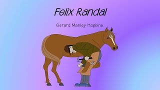 Grade 12 Poetry Felix Randal by Gerard Manley Hopkins [upl. by Dlanar]