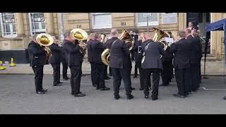 Skelmersdale Prize Band  The Wizard  Brighouse March and Hymn contest [upl. by Anibas]