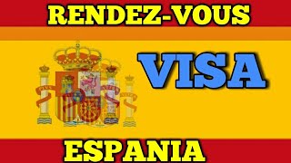 comment prendre un rendez vous pour visa Espagne كيف تأخد موعد لطلب فيزا اسبانيا بسهولة [upl. by Enellek520]