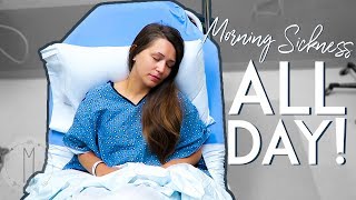 MORNING SICKNESS HITS HARD TRIP TO THE ER  HYPEREMESIS GRAVIDARUM [upl. by Ax]