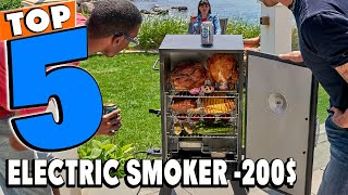 Best Electric Smoker Under 200 On Amazon Reviews  Best Budget Electric Smoker Under 200 2024 [upl. by Alekal73]