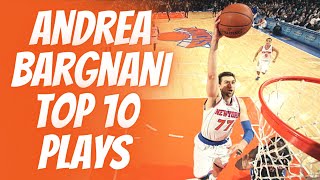 ANDREA BARGNANI TOP 10 PLAYS OF CAREER [upl. by Eenaffit]