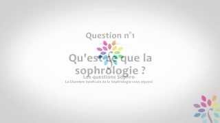 Quest ce que la sophrologie [upl. by Tletski]