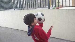 how to do a rainbow flick soccer trick easy way [upl. by Kinna]