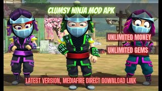 Clumsy Ninja Mod APK Unlimited Gems and Coins Unlocked Offline Mediafire Download Link [upl. by Omora]