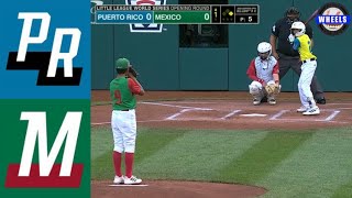 Puerto Rico vs Mexico  LLWS Opening Round  2022 Little League World Series Highlights [upl. by Farah]