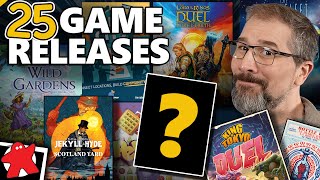 25 New Board Game Releases amp Restocks  Board Game Buyers Guide [upl. by Assecnirp]