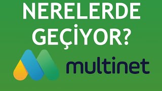 Multinet Nerelerde Geçiyor Multinet Kart Geçen Yerler [upl. by Nylime525]