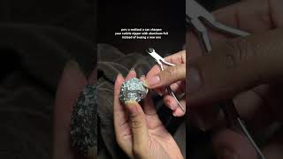 sharpening Cuticle Nippers w Aluminum Foil [upl. by Marji451]