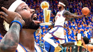 17 BLOCK QUADRUPLEDOUBLE In FINALS GAME 5 NBA 2K22 My Career Next Gen Gameplay [upl. by Eedia551]