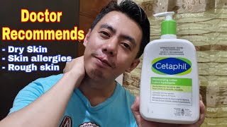 Correct Tips  Doctor Recommended Cetaphil Moisturizing Lotion for dry skin amp Allergy  Nurse Review [upl. by Maury]