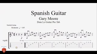 Spanish Guitar  Guitar Tabs [upl. by Yleme]