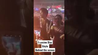 Francine Diaz Kyle echarri sweet moments behind the scenePhilippines Entertaining vid [upl. by Lirbaj557]