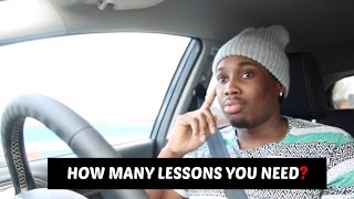 HOW MANY LESSONS TO PASS YOUR DRIVING TEST [upl. by Halludba]