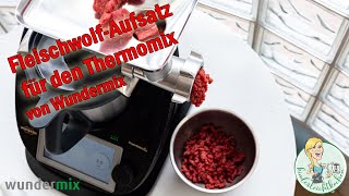 FleischwolfAufsatz von Wundermix für den Thermomix [upl. by Danais]