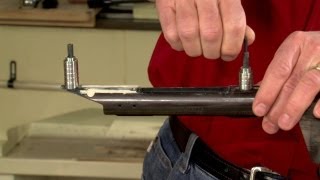 How to Pillar Bed a Rifle Stock Presented by Larry Potterfield  MidwayUSA Gunsmithing [upl. by Jolie]